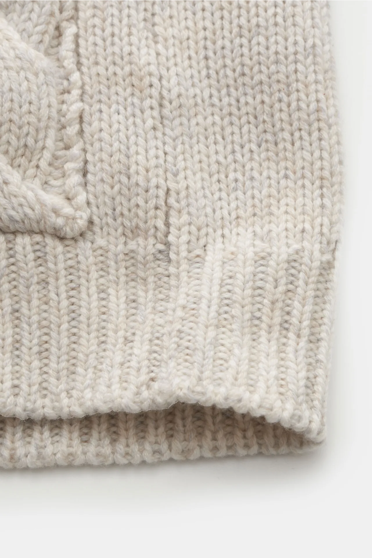 Settefili Cashmere - Herren - Cardigan hellgrau – Bild 5