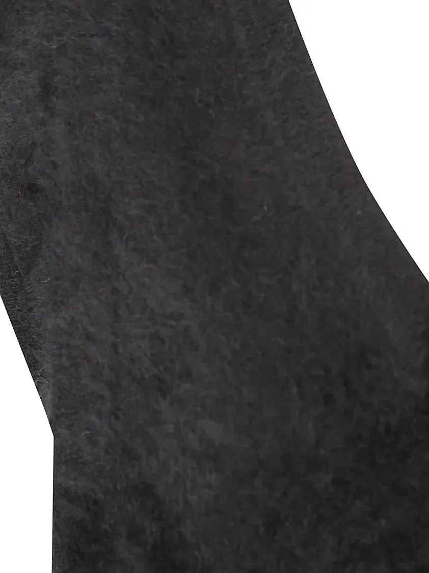 ABSOLUT CASHMERE - Sleeveless Cashmere Cardigan With V-Neckline - Größe M - schwarz – Bild 2