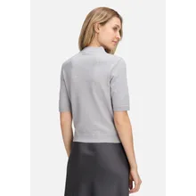 Feinstrickpullover mit Stehkragen Feinstrickpullover mit Stehkragen