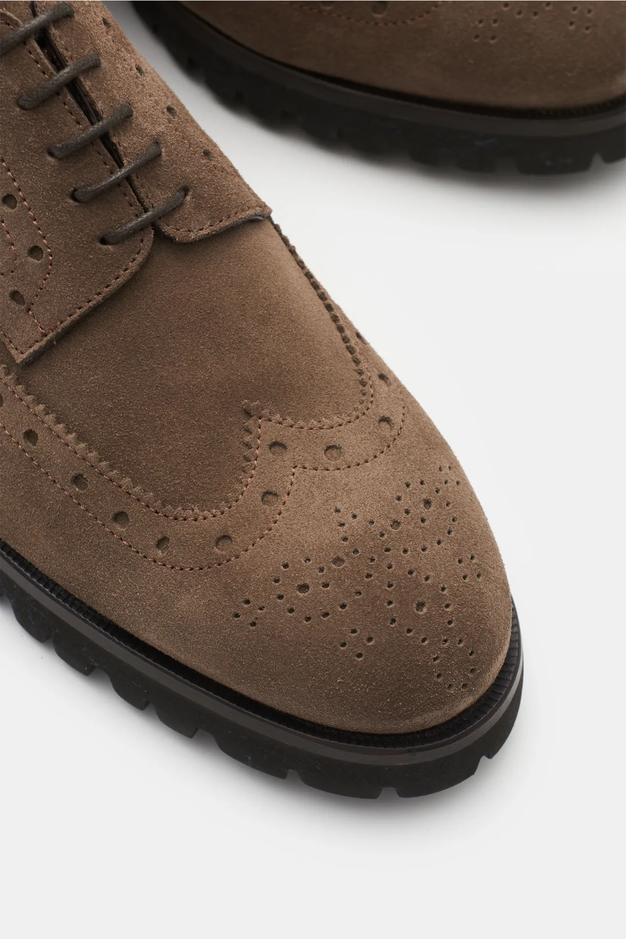 Di Bianco - Herren - Fullbrogues 'Montagnana' graubraun – Bild 3