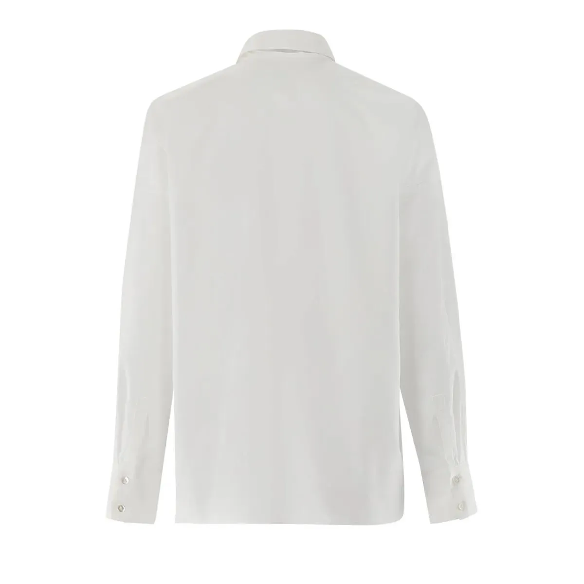 VAN LAACK - Bluse Modern Fit Uni - Größe 40 - weiß – Bild 3