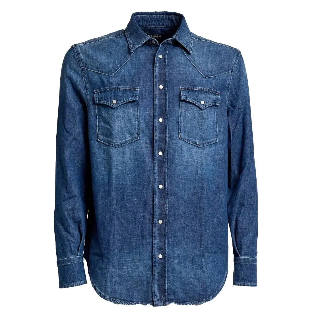 Dondup - Shirts Blue Denim - Größe XL - blau Dondup - Shirts Blue Denim - Größe XL - blau