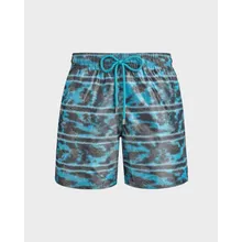 Vilebrequin - Zebra Stripes 360° Badeshorts Für Herren - Bademode - Moopea - Blau - Größe S Vilebrequin - Zebra Stripes 360° Badeshorts Für Herren - Bademode - Moopea - Blau - Größe S
