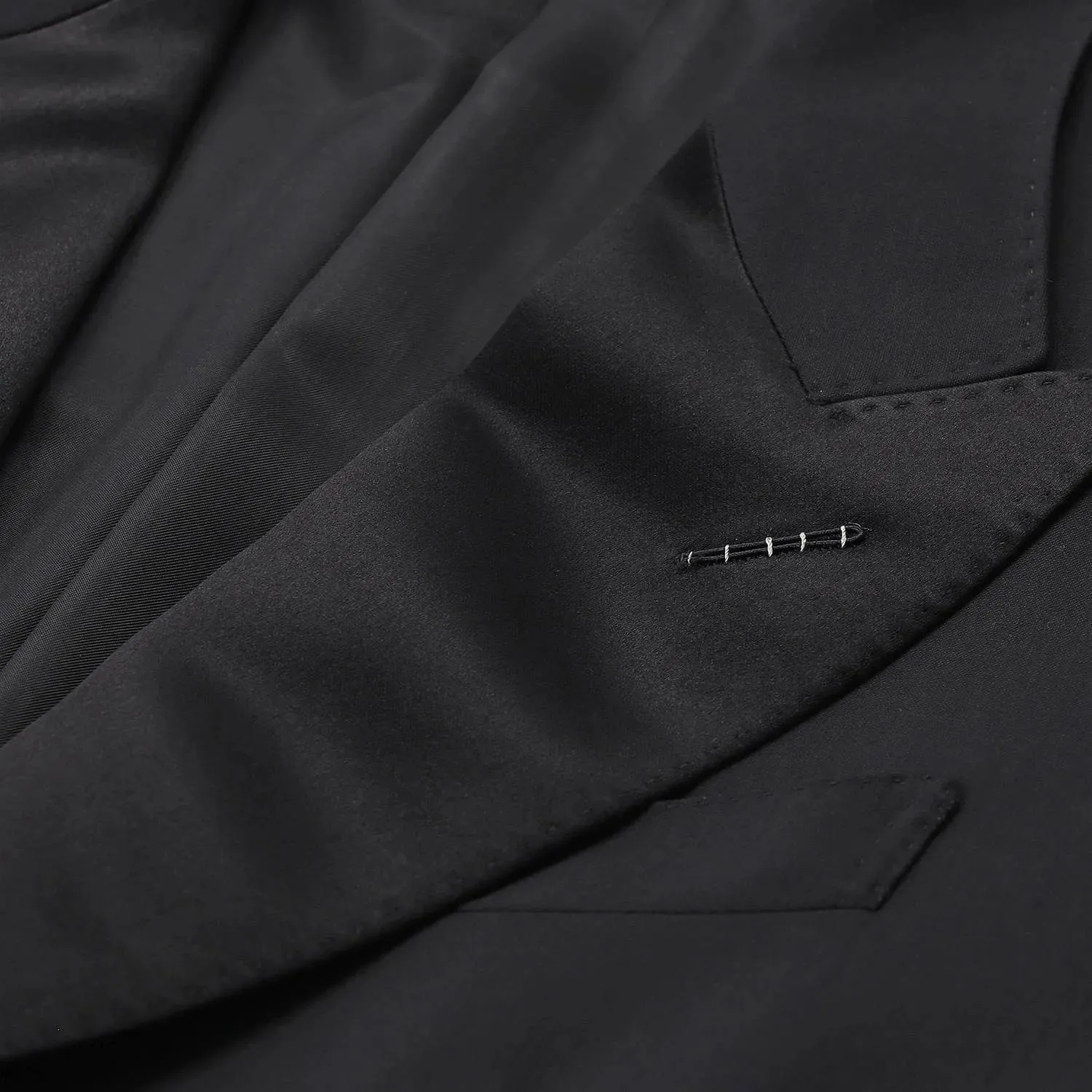 Tom Ford - Smoking aus Wolle - Größe 52 - schwarz – Bild 3