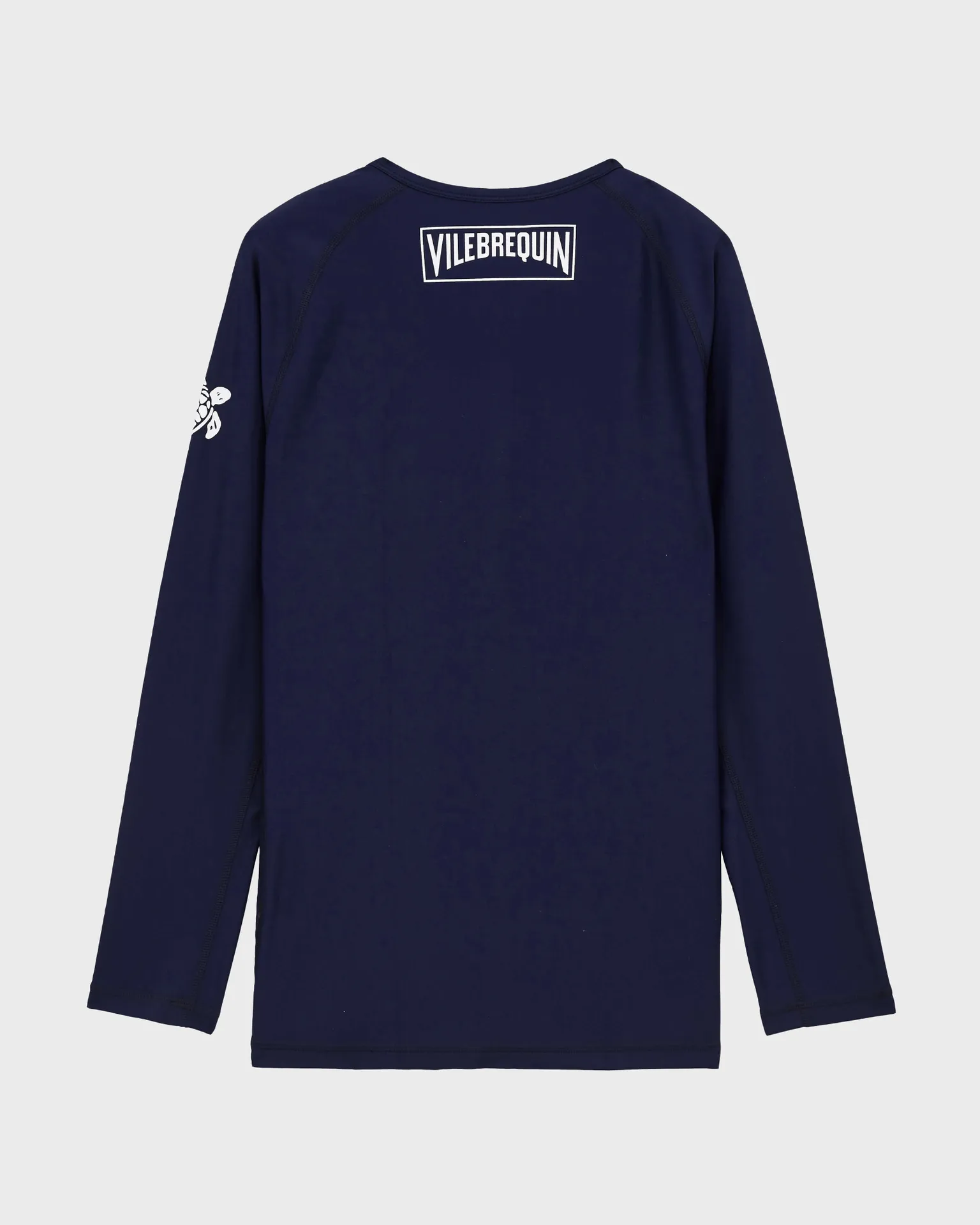 Vilebrequin - Langärmeliger Solid Rashguard Mit Reißverschluss Für Herren - Rashguard - Rock-z - Blau - Größe M – Bild 2