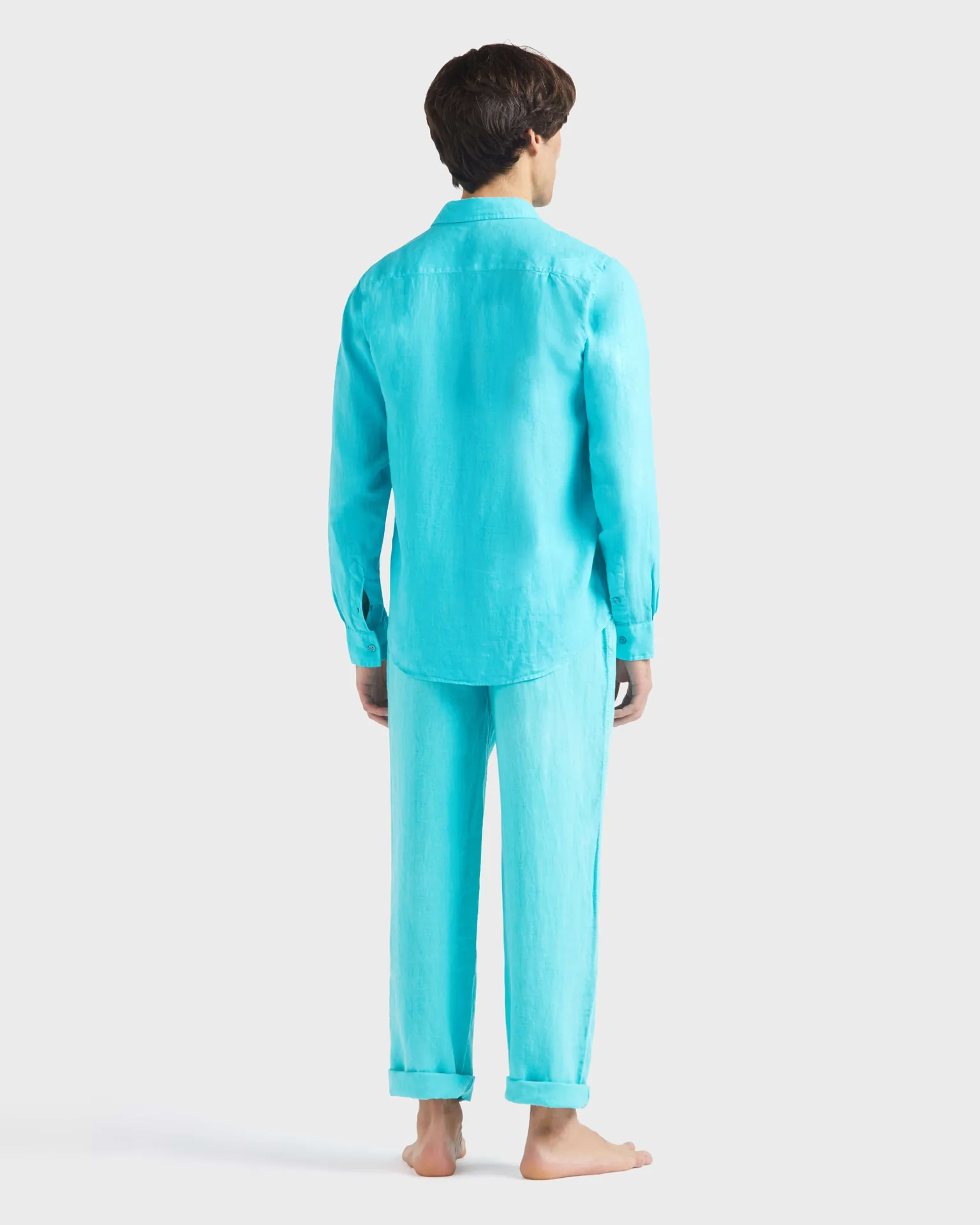 Vilebrequin - Solid Hemd Aus Leinen Für Herren - Hemd - Caroubis - Grün - Größe XXXL – Bild 4