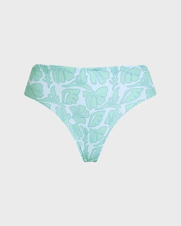 Vilebrequin - Seashells Bikinihose Mit Hohem Bund Für Damen - Bademode - Lake - Weiss - Größe M Vilebrequin - Seashells Bikinihose Mit Hohem Bund Für Damen - Bademode - Lake - Weiss - Größe M