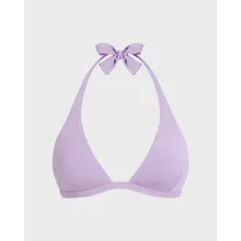 Vilebrequin - Solid Neckholder-bikinioberteil Für Damen - Bademode - Fleche - Violett - Größe XS Vilebrequin - Solid Neckholder-bikinioberteil Für Damen - Bademode - Fleche - Violett - Größe XS