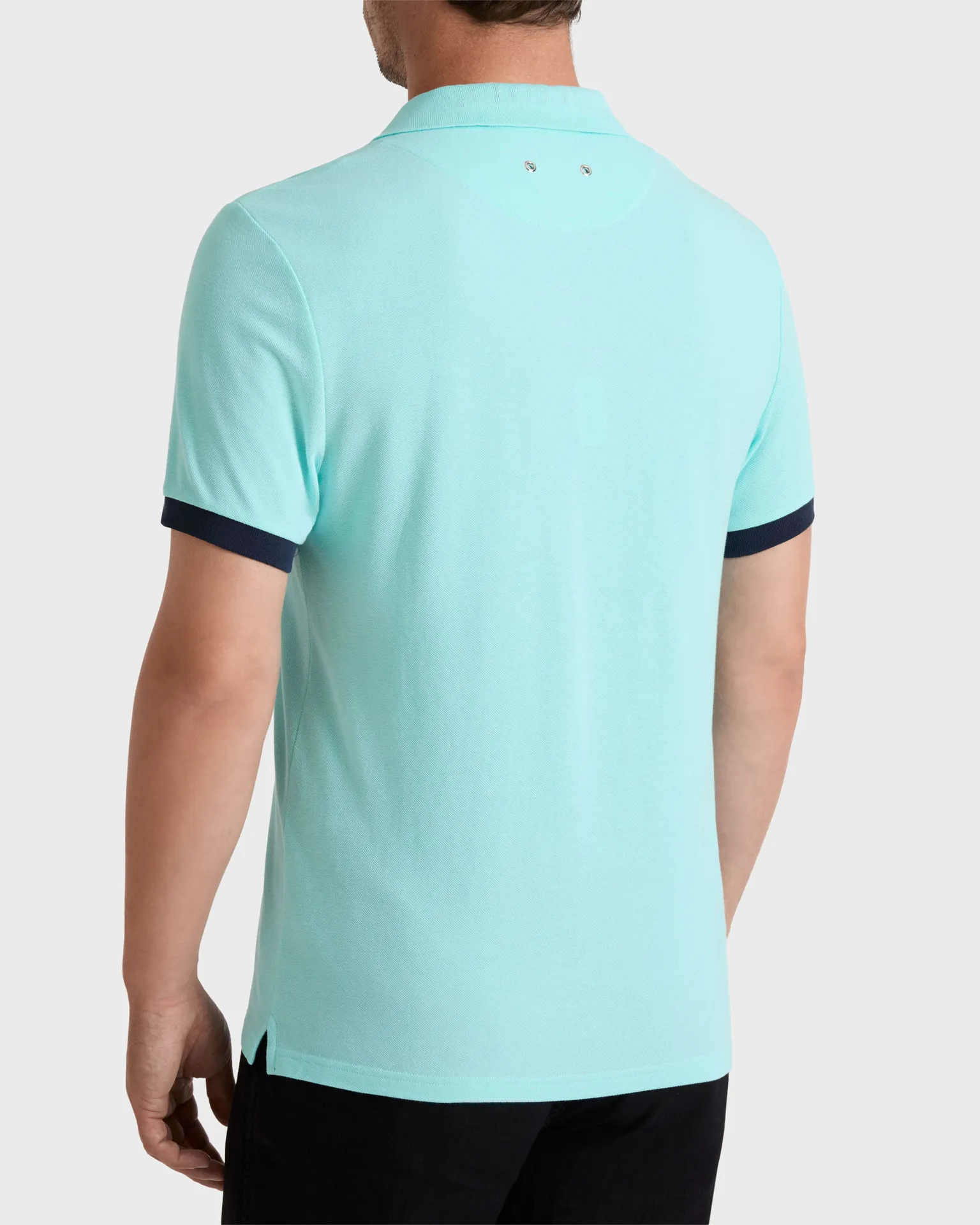 Vilebrequin - Solid Polohemd Aus Baumwolle Für Herren - Polohemd - Palatin - Blau - Größe S – Bild 4