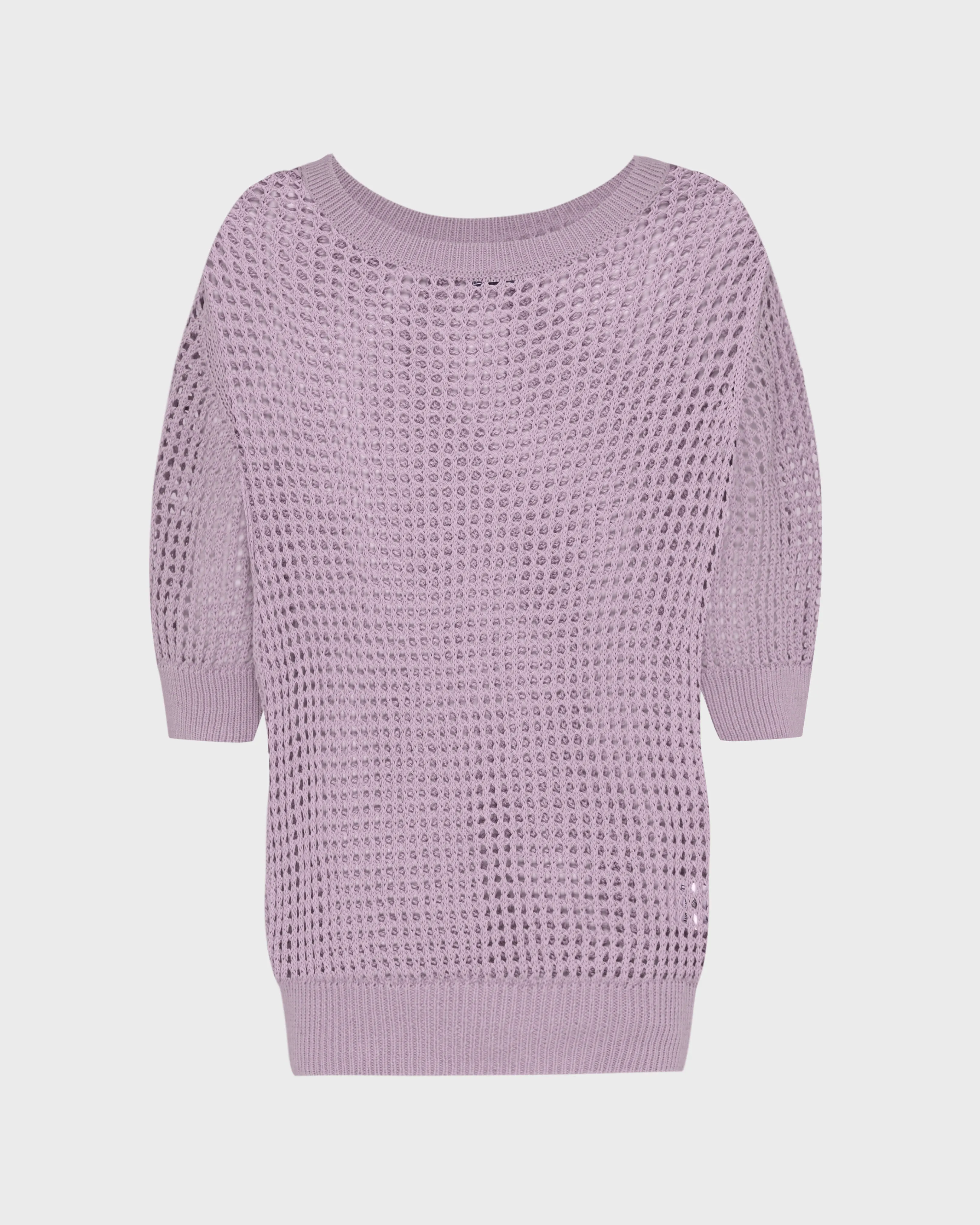 Vilebrequin - Solid Häkelpullover Für Damen - Pullover - Linh - Violett - Größe XL – Bild 2