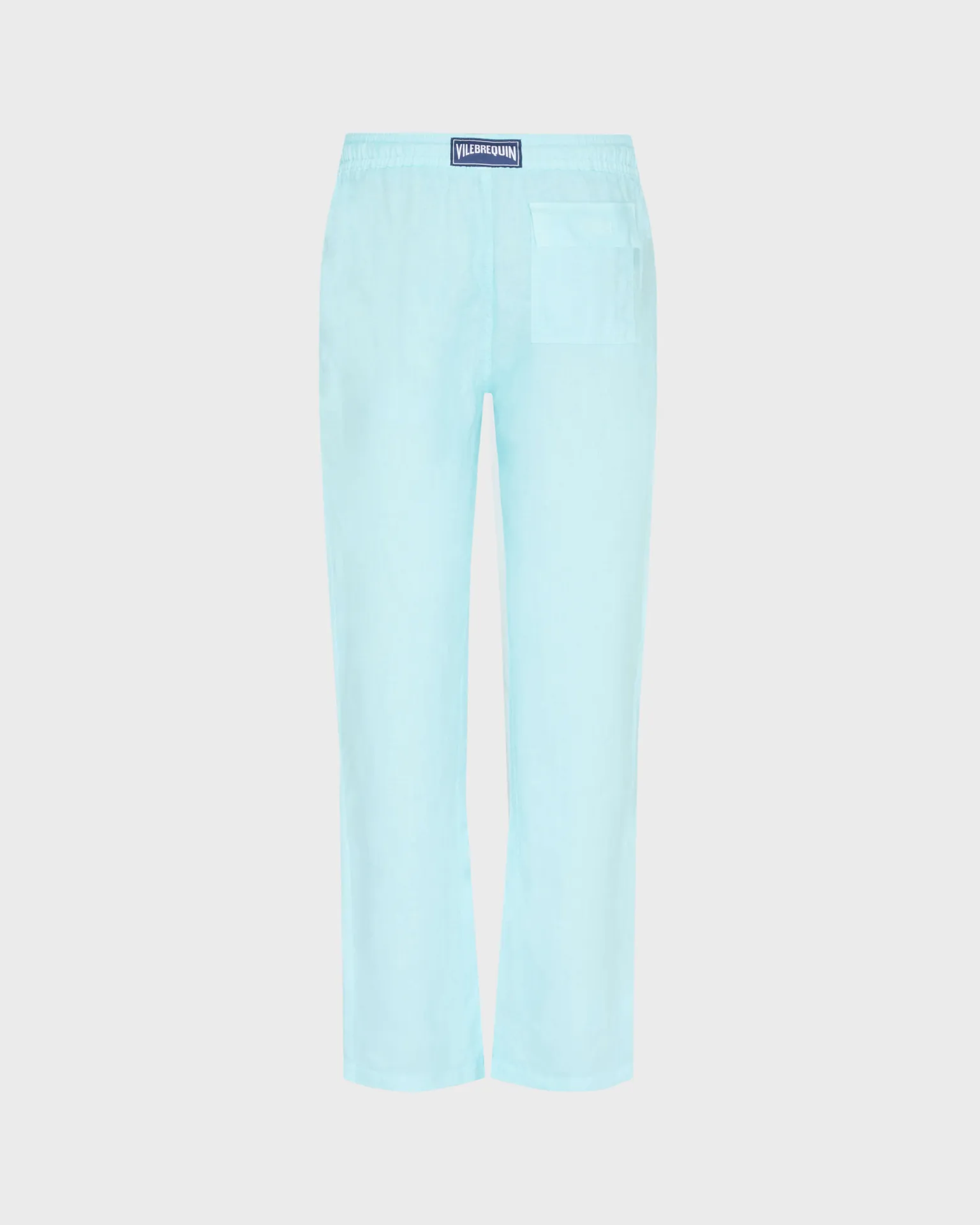 Vilebrequin - Solid Weite Leinenhose Für Herren - Hose - Pacha - Blau - Größe XXXL – Bild 2