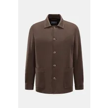 Fedeli - Herren - Cashmere Flanell-Jacke %27Oxford%27 dunkelbraun Fedeli - Herren - Cashmere Flanell-Jacke %27Oxford%27 dunkelbraun