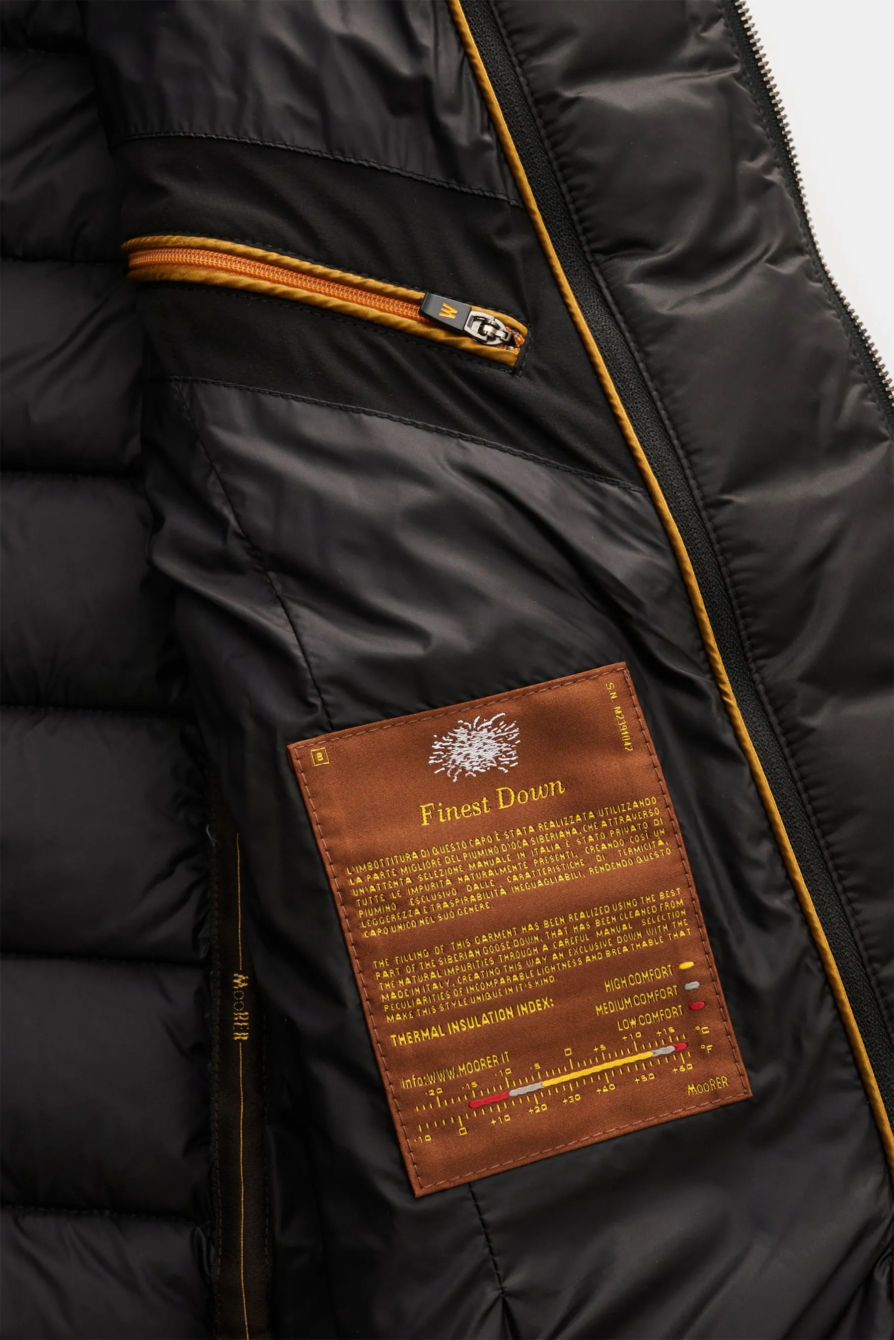 Moorer - Herren - Daunenjacke 'Rogers' schwarz – Bild 5