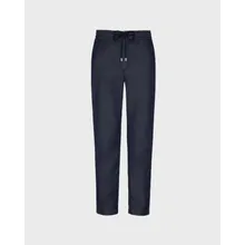 Vilebrequin - Hose Aus Baumwolle Und Seide Mit Elastischem Bund Für Herren - Jeanshose - Clemence - Blau - Größe 36 Vilebrequin - Hose Aus Baumwolle Und Seide Mit Elastischem Bund Für Herren - Jeanshose - Clemence - Blau - Größe 36