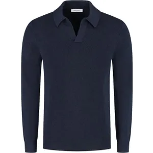 Gran Sasso - Tennis L/slv - Größe 50 - blau Gran Sasso - Tennis L/slv - Größe 50 - blau