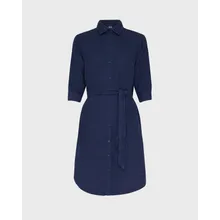 Vilebrequin - Solid Hemdkleid Aus Leinen Für Damen - Kleid - Ludovie - Blau - Größe XS Vilebrequin - Solid Hemdkleid Aus Leinen Für Damen - Kleid - Ludovie - Blau - Größe XS