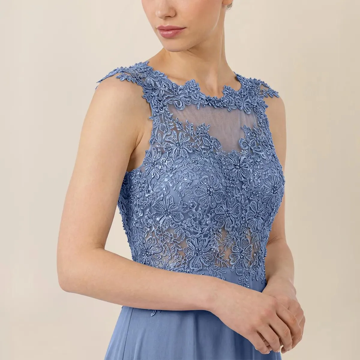 Apart - Abendkleid - Größe 40 - blau – Bild 3