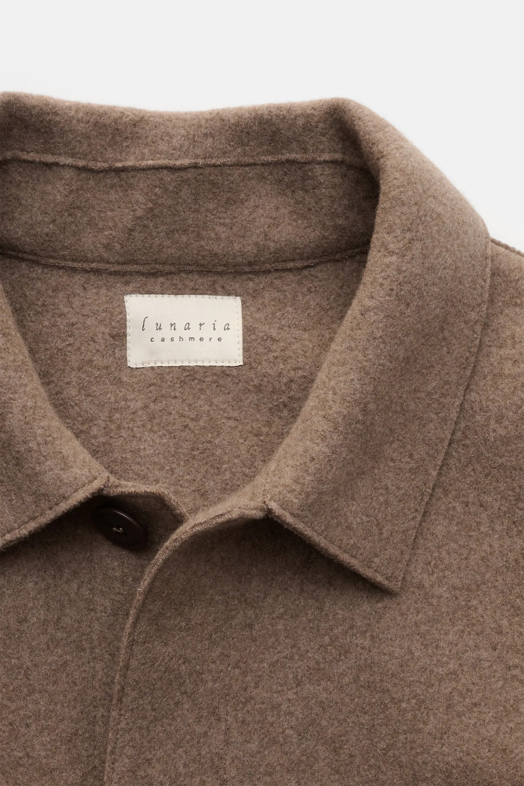 Lunaria Cashmere - Herren - Cashmere Jacke hellbraun – Bild 3