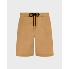 Vilebrequin - Satin-bermudashorts Aus Tencel Und Baumwolle Für Herren - Bermuda - Levant - Marone - Größe 33 Vilebrequin - Satin-bermudashorts Aus Tencel Und Baumwolle Für Herren - Bermuda - Levant - Marone - Größe 33