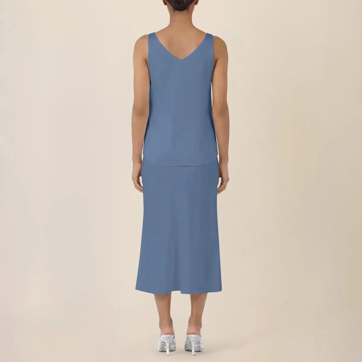 Apart - Satintop - Größe 36 - blau – Bild 2