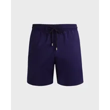 Vilebrequin - Ultraleichte Und Verstaubare Solid Badeshorts Für Herren - Bademode - Mahina - Blau - Größe S Vilebrequin - Ultraleichte Und Verstaubare Solid Badeshorts Für Herren - Bademode - Mahina - Blau - Größe S