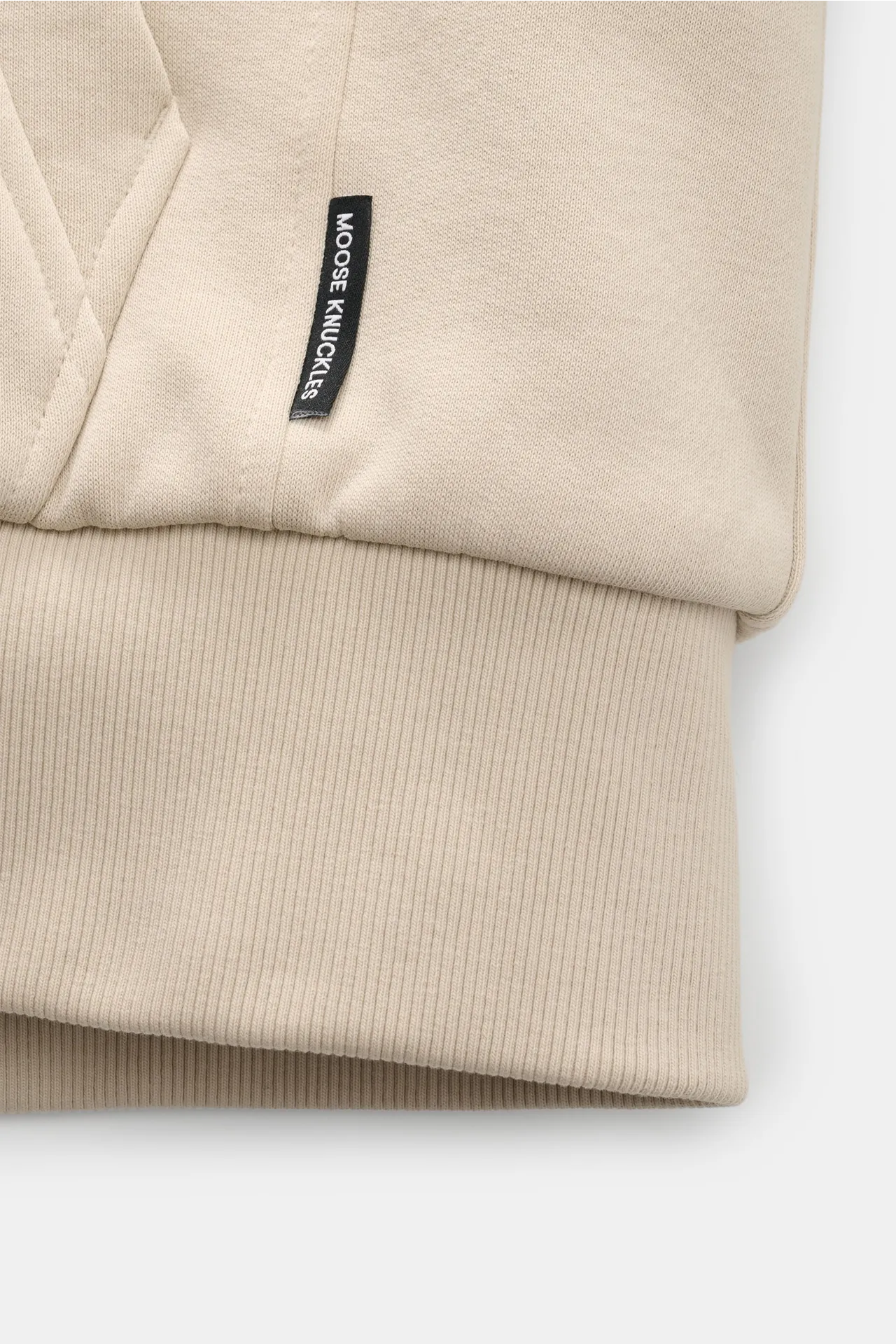 Moose Knuckles - Herren - Sweatjacke 'Classic Bunny' creme – Bild 6