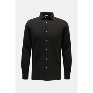 von Braun - Herren - Casual Hemd schmaler Kragen schwarz von Braun - Herren - Casual Hemd schmaler Kragen schwarz