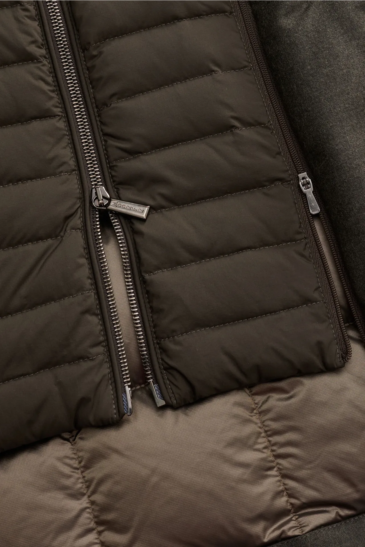 Moorer - Herren - Daunenjacke 'Isac' oliv meliert – Bild 6