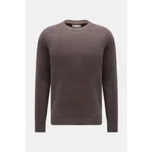 Brunello Cucinelli - Herren - Rundhalspullover graubraun Brunello Cucinelli - Herren - Rundhalspullover graubraun