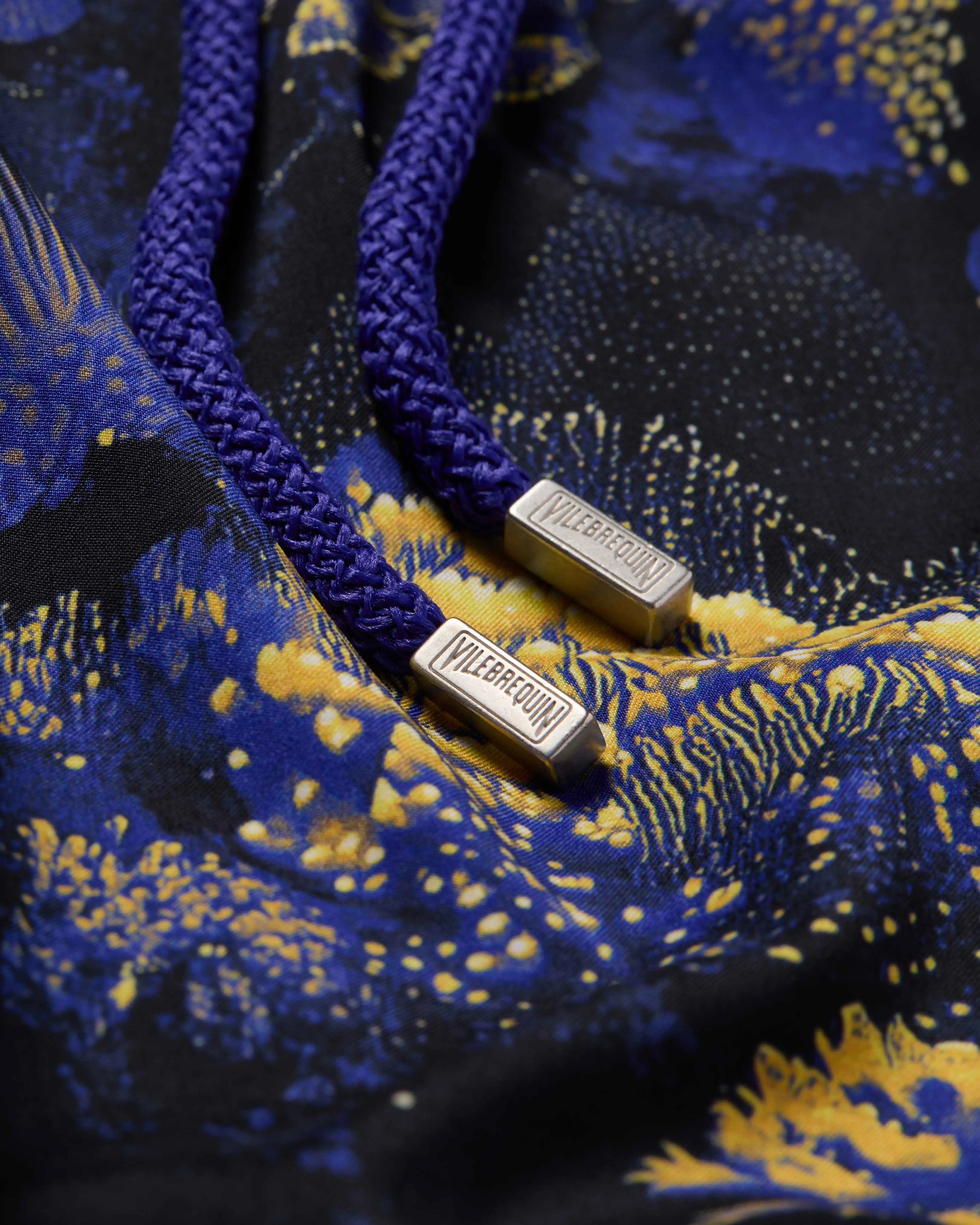 Vilebrequin - Kurze Coral Reef Stretch-badeshorts Für Herren - Bademode - Manta - Schwarz - Größe L – Bild 5