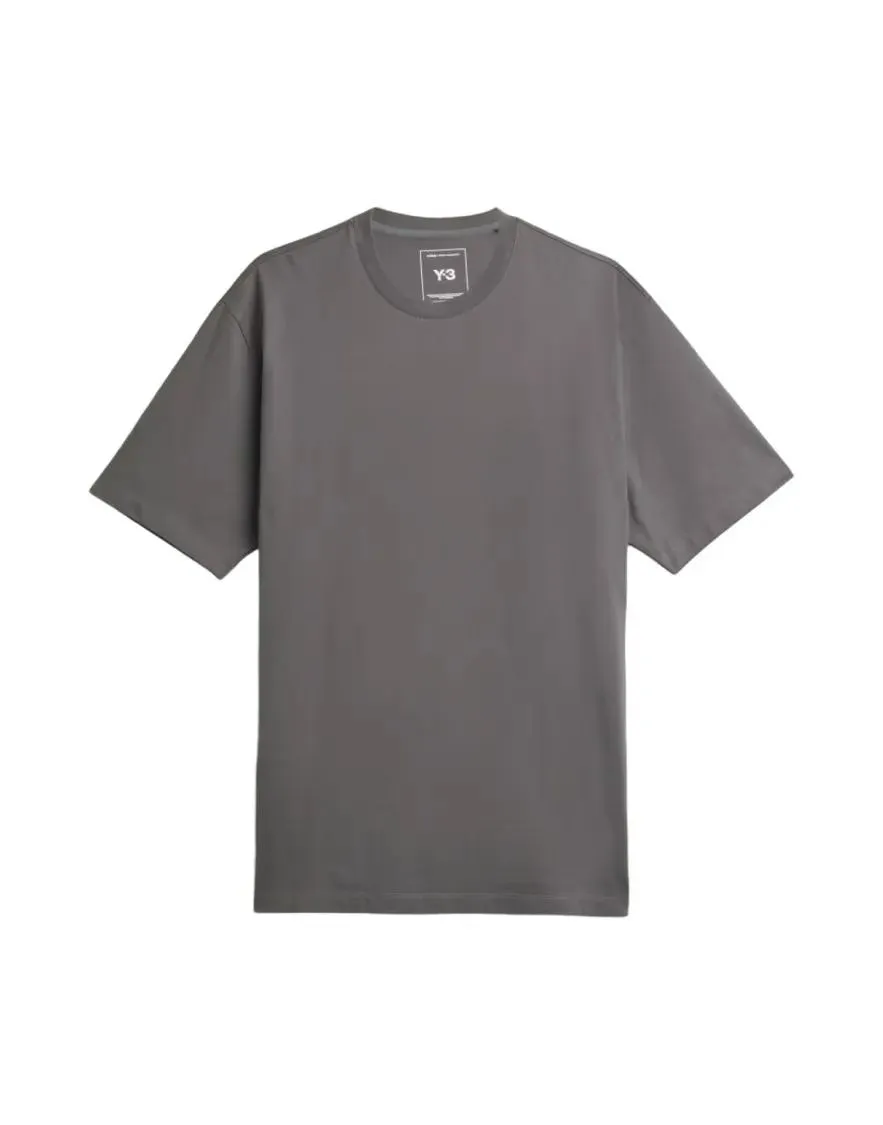 adidas Originals - Cotton Short-Sleeved T-Shirt With Graphic Back Det - Größe S - grau adidas Originals - Cotton Short-Sleeved T-Shirt With Graphic Back Det - Größe S - grau