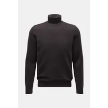 Fedeli - Herren - Cashmere Rollkragenpullover %27Derby Slim%27 dunkelbraun Fedeli - Herren - Cashmere Rollkragenpullover %27Derby Slim%27 dunkelbraun