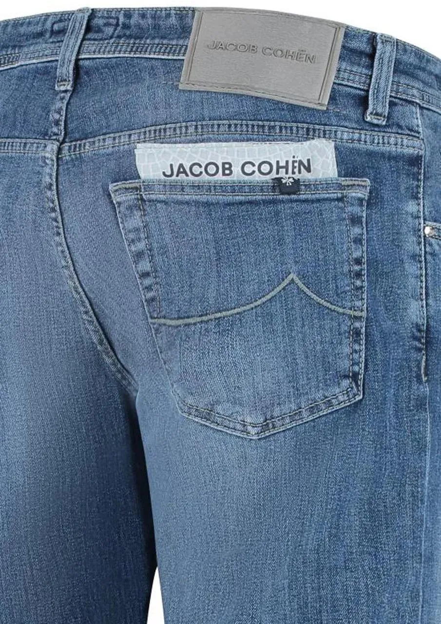 Jacob Cohen - Jeans Nick Slim - Größe 28 - blau – Bild 2