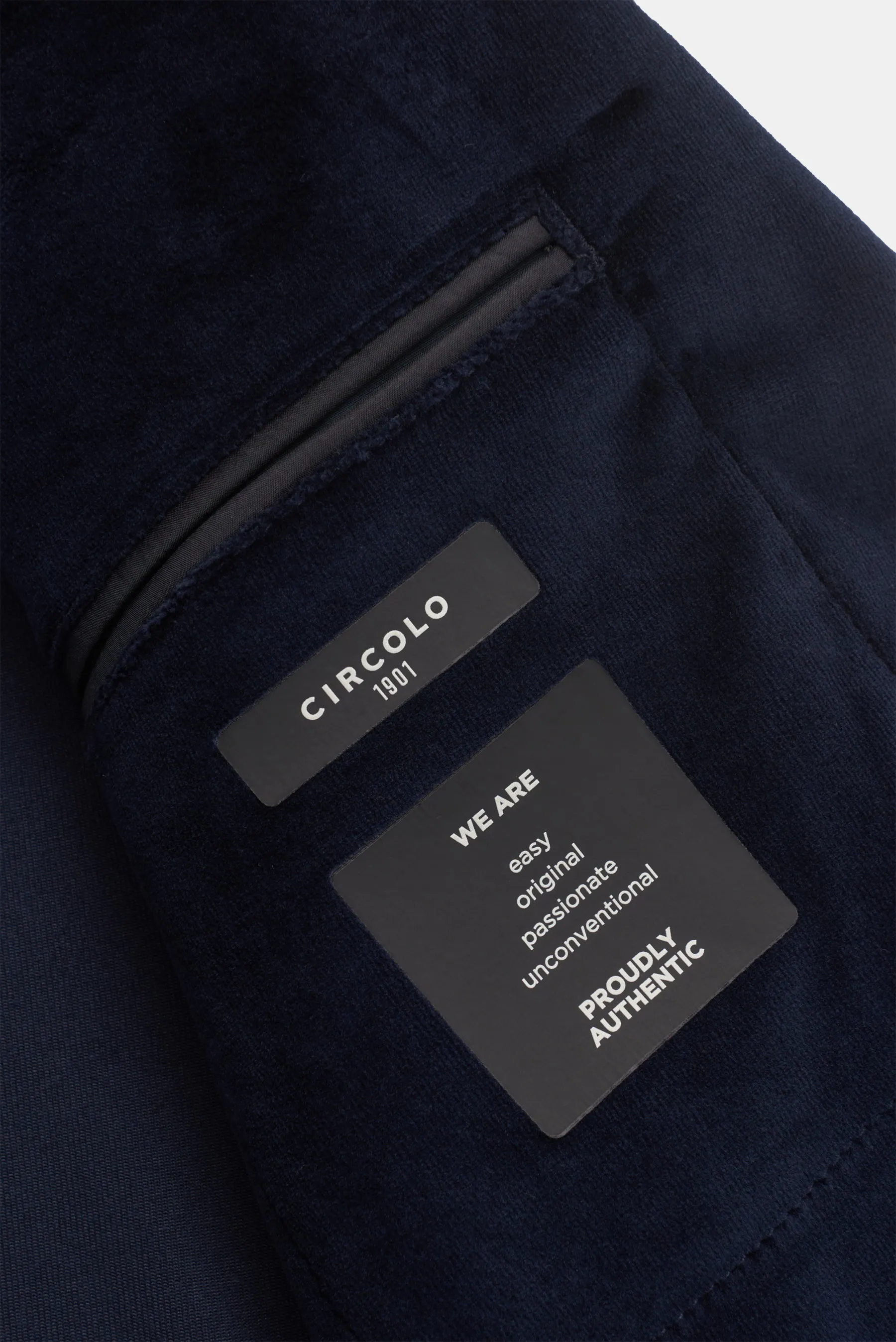 Circolo 1901 - Herren - Samtsakko navy – Bild 4