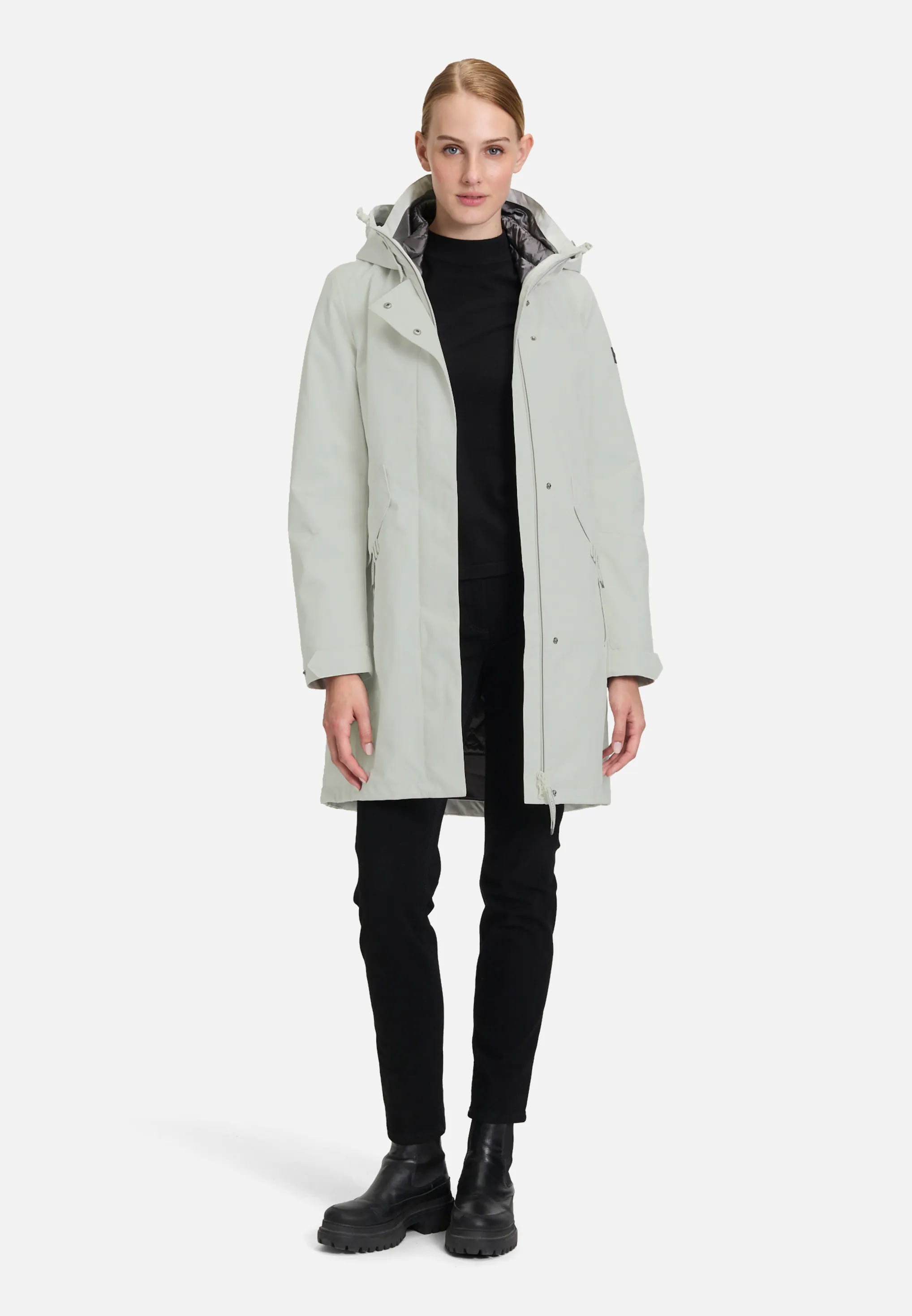 3 in 1 Jacke mit abnehmbarer Kapuze – Bild 2