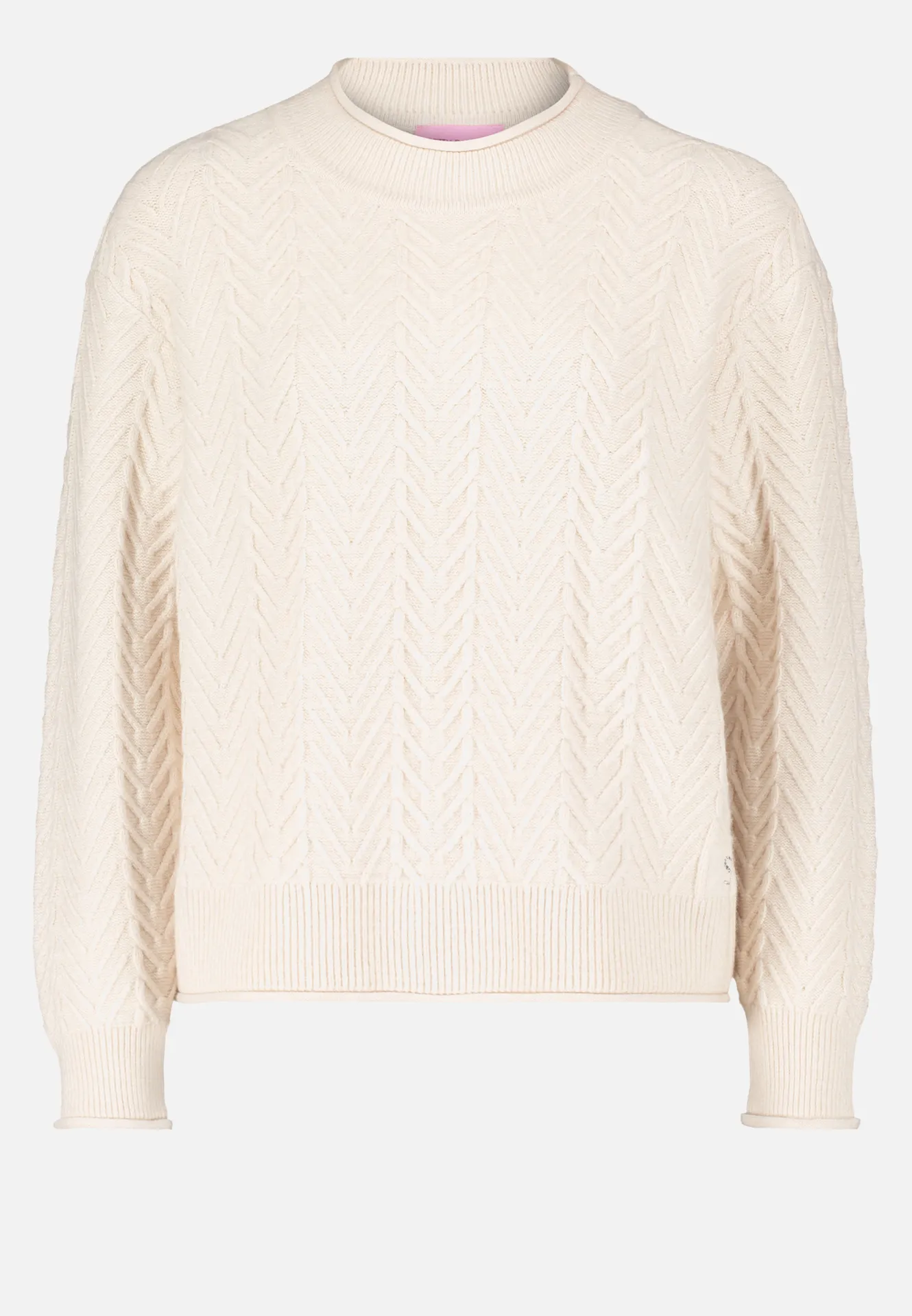 Grobstrick-Pullover mit Struktur – Bild 3