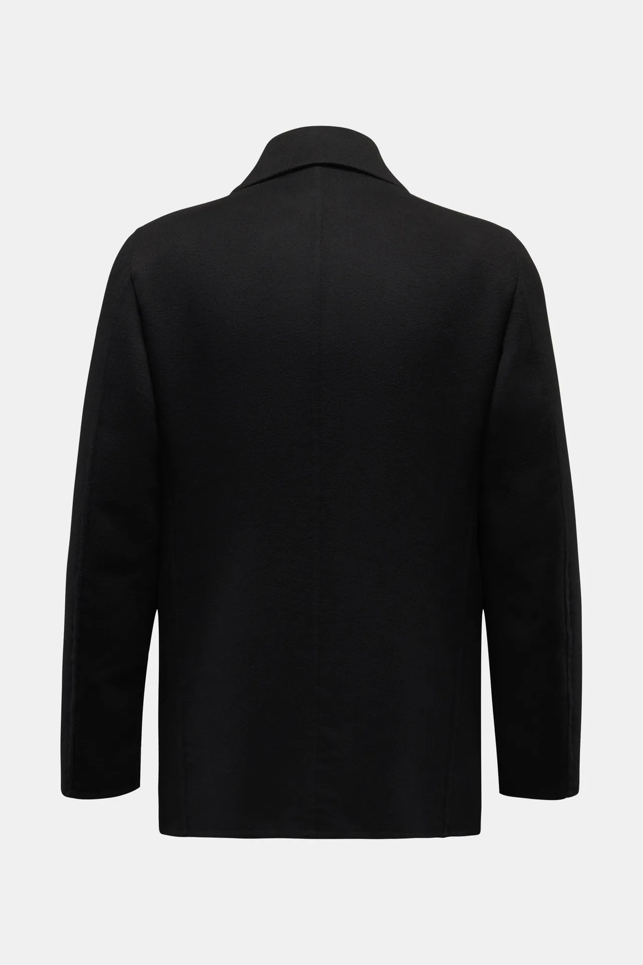 Belvest - Herren - Cashmere Cabanjacke schwarz – Bild 2