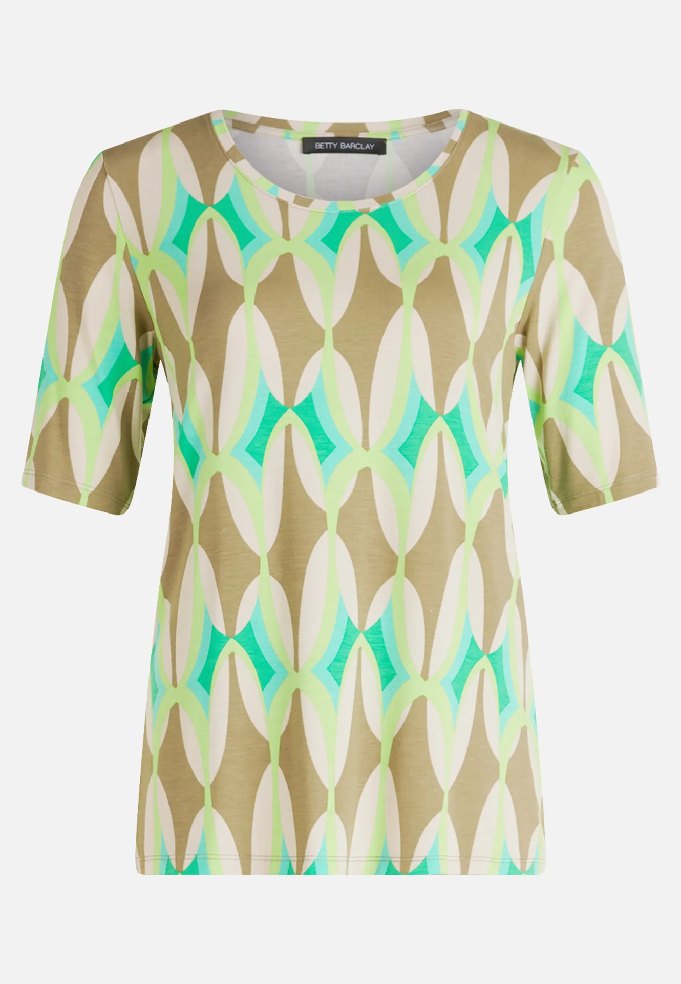 Basic Shirt mit Print – Bild 3