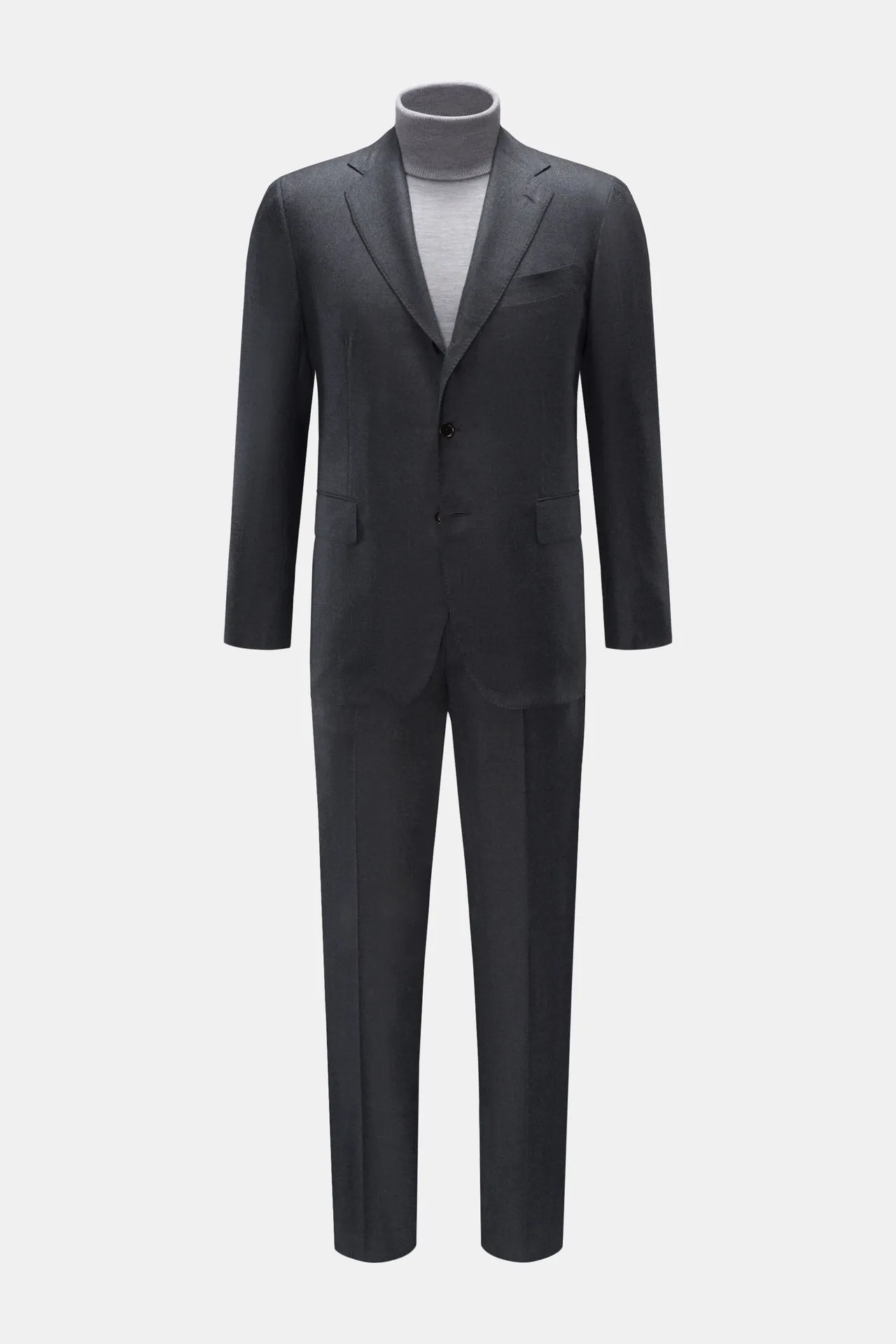 Stile Latino - Herren - Anzug %27Vincenzo%27 dunkelgrau meliert Stile Latino - Herren - Anzug %27Vincenzo%27 dunkelgrau meliert