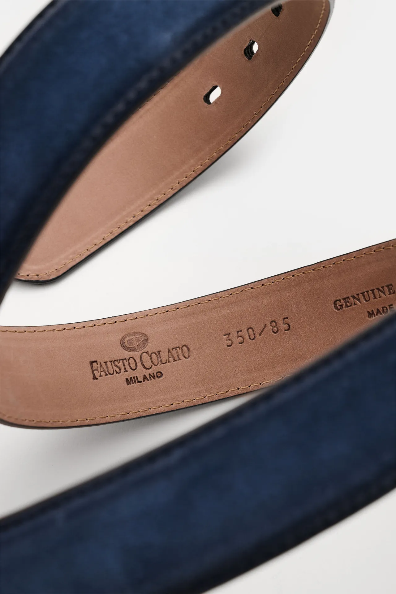 Fausto Colato - Herren - Gürtel navy – Bild 4