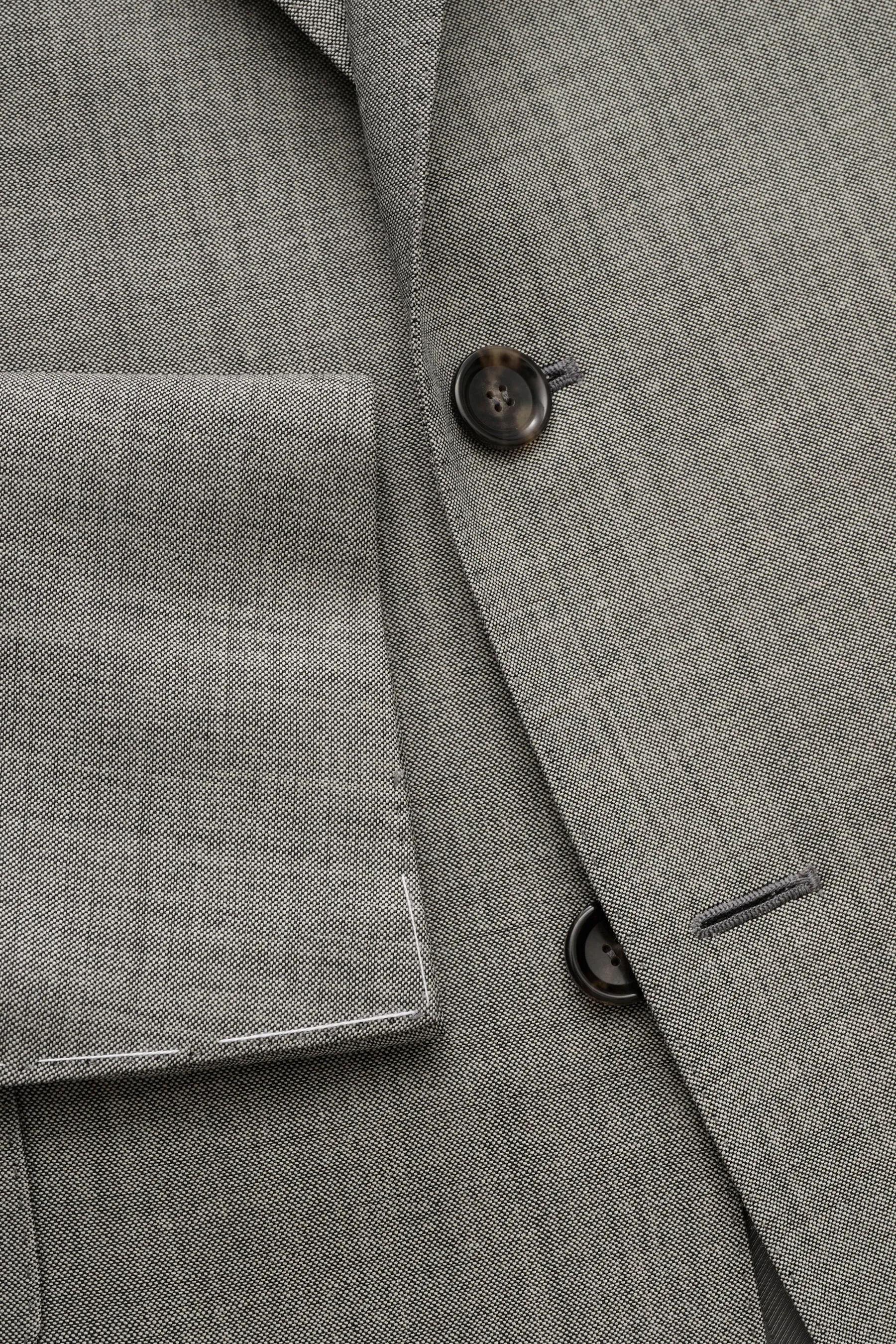 Stile Latino - Herren - Anzug 'Vincenzo' grau meliert – Bild 2