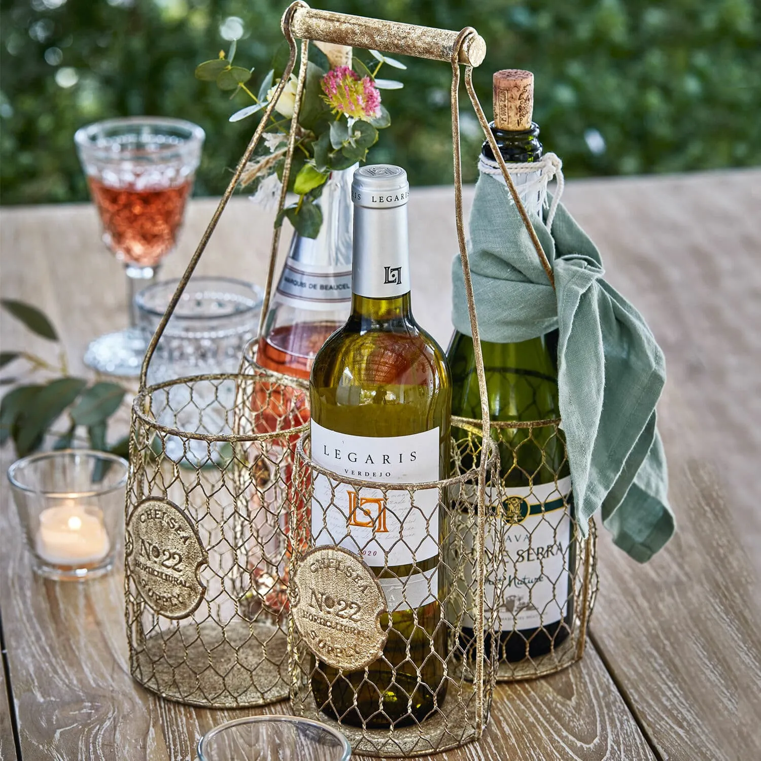 Flaschenkorb Alexandre – Bild 4