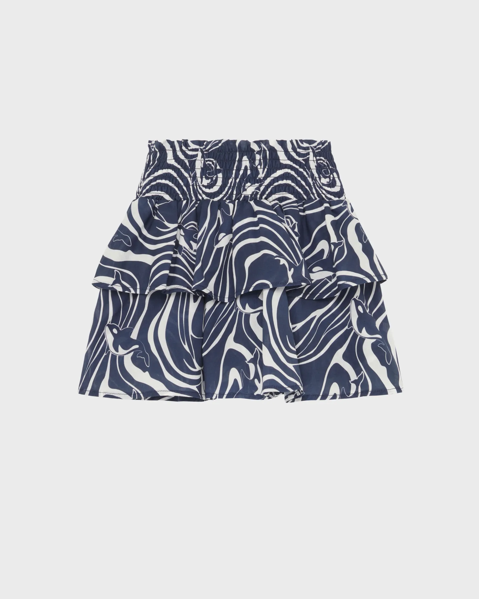 Vilebrequin - Rock Mit Orcas-design Und Elastischer Taille Für Mädchen - Rock - Gallina - Blau - Größe 10 – Bild 2