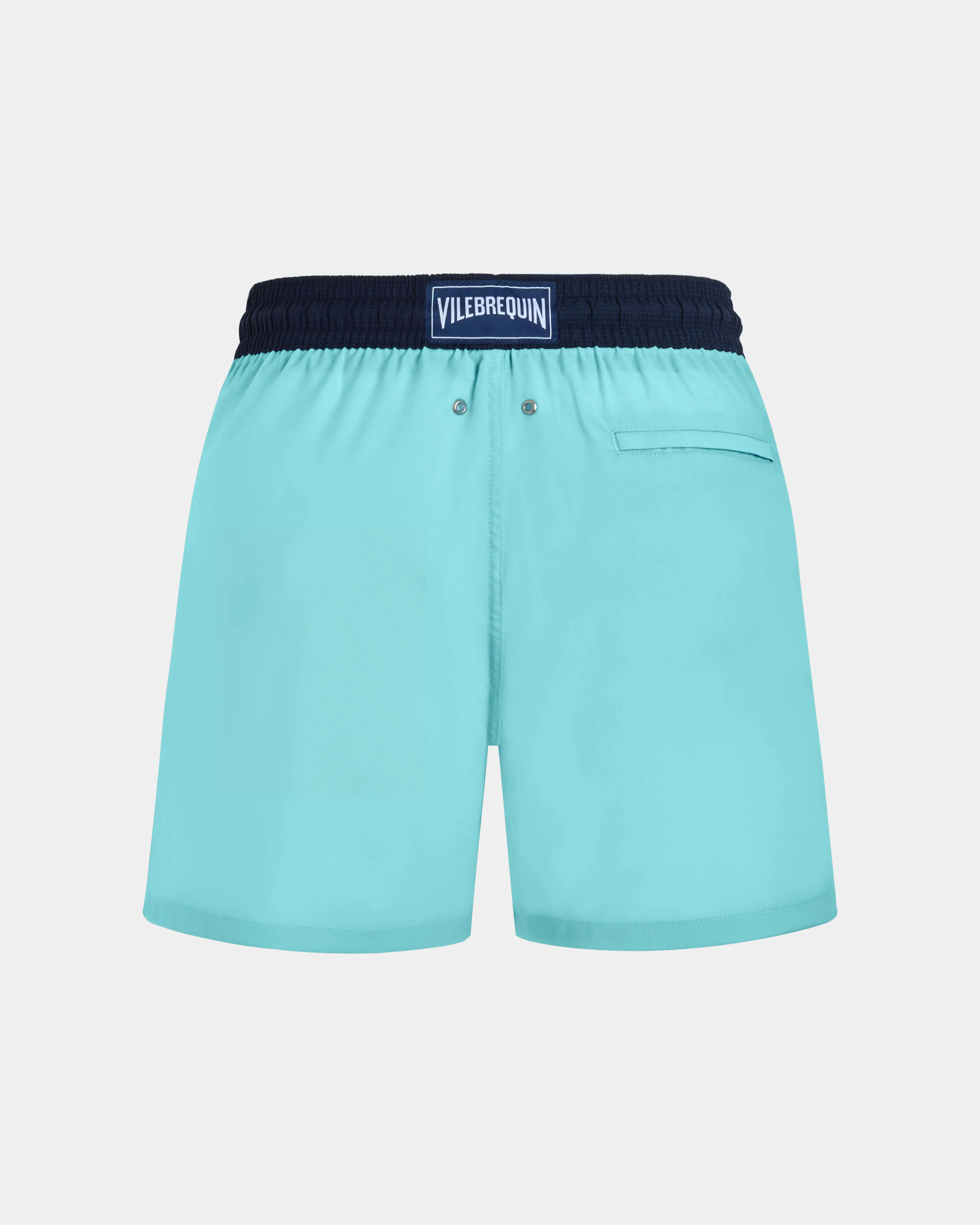 Vilebrequin - Herren-badehose Aus Ultrafeiner Wolle Super 120's - Bademode - Magnus - Blau - Größe M – Bild 2