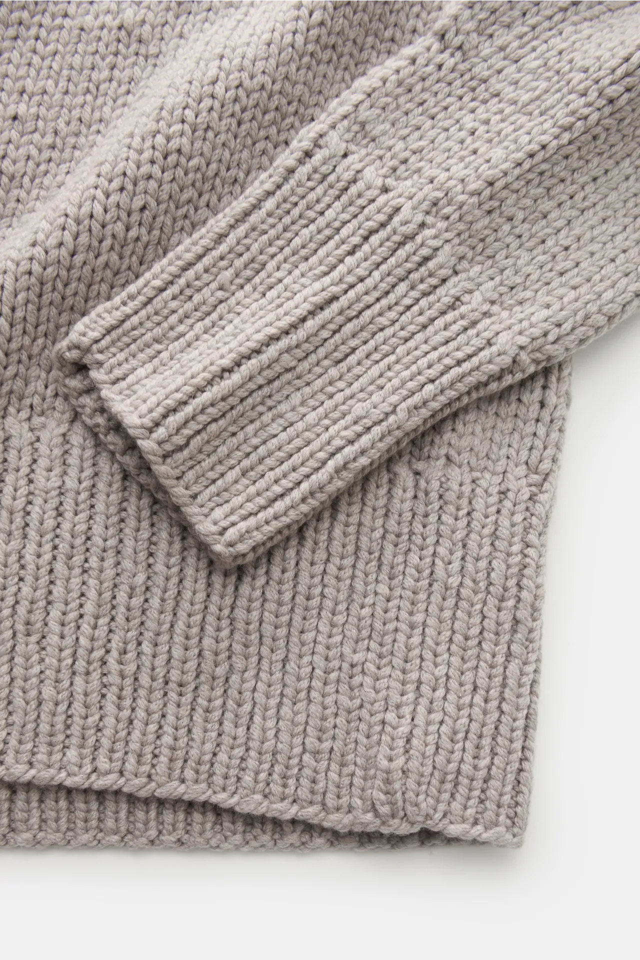 Wommelsdorff - Herren - Cashmere Pullover 'Axel' grau – Bild 3