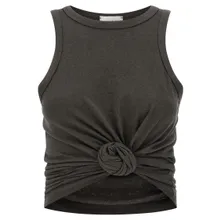 Magda Butrym - 02%27 Tank Top - Größe 34 - grau Magda Butrym - 02%27 Tank Top - Größe 34 - grau