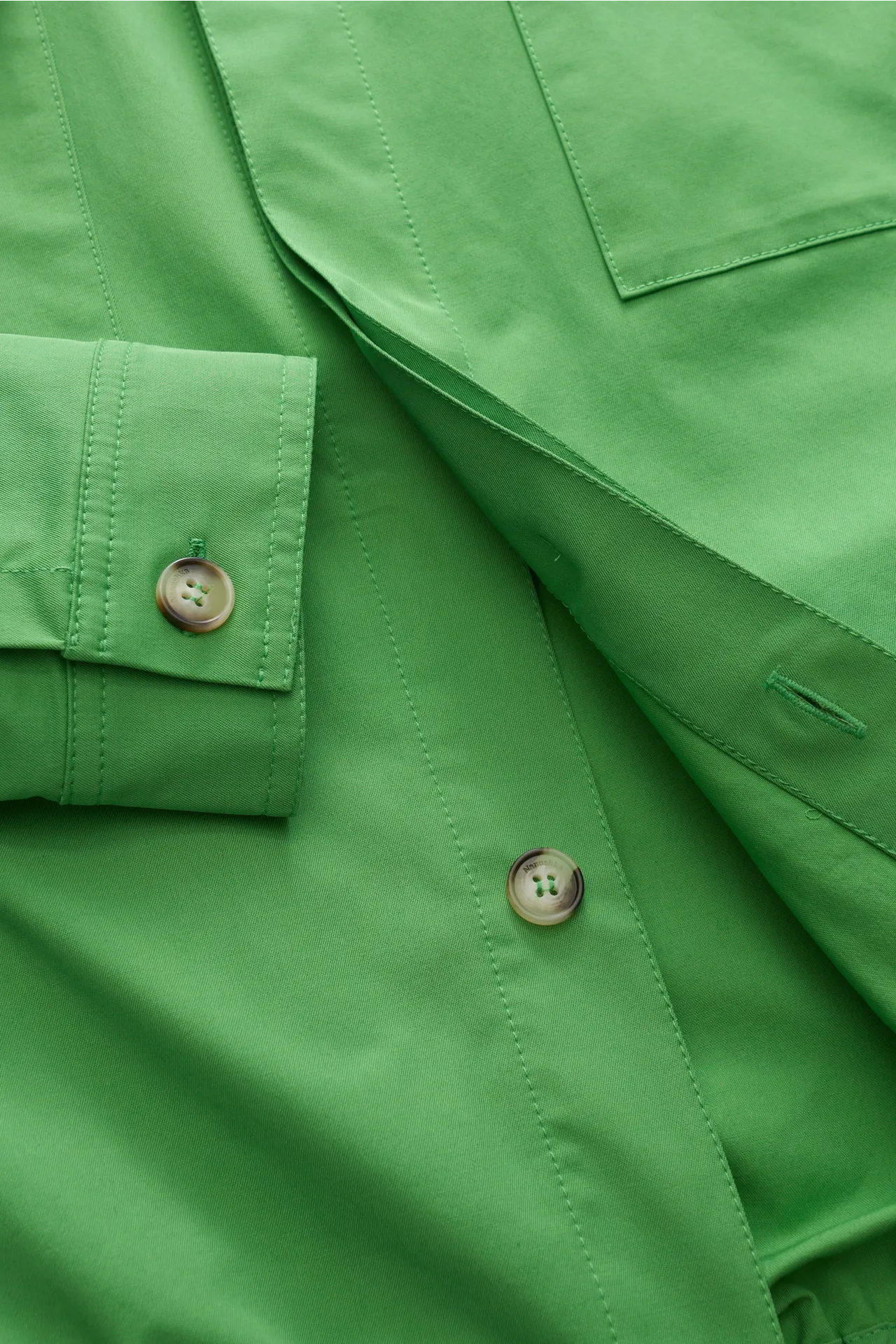 Nanushka - Herren - Blouson 'Beno' grün – Bild 4