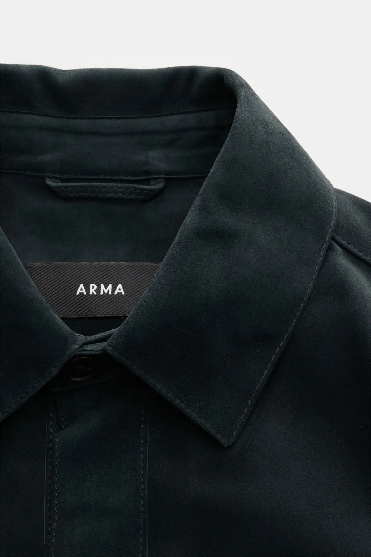 Arma - Herren - Velourslederjacke 'Dillen' dark navy – Bild 3