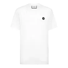 Philipp Plein - T-Shirt Skull&Bones - Größe XXL - weiß Philipp Plein - T-Shirt Skull&Bones - Größe XXL - weiß