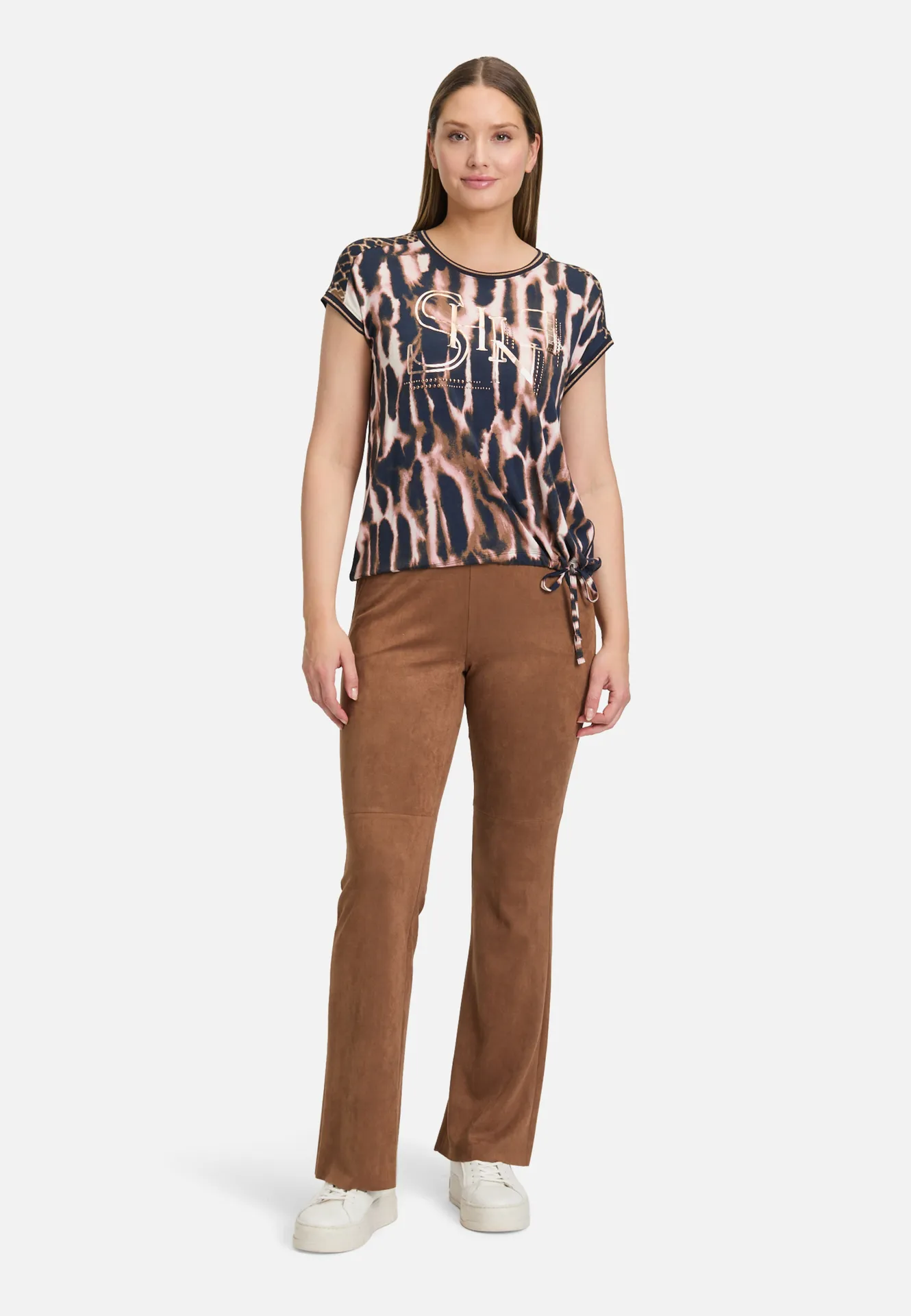 Printshirt mit Tunnelzug – Bild 2